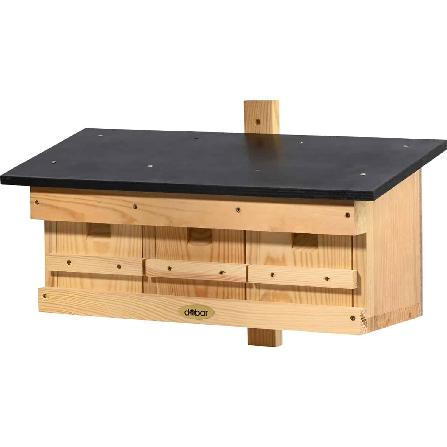 Dobar Holz-Nistkasten für Spatzen 50 cm x 22 cm x 30 cm FSC®
