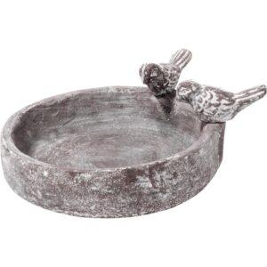 Dobar Klassische Vogeltränke Pool-Oase 18 cm x 18 cm x 4