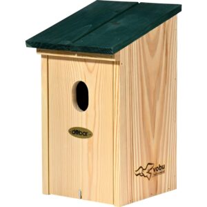 Dobar Nistkasten Vobu für Gartenrotschwanz Flachdach 17 cm x 18 cm x 30 cm FSC®