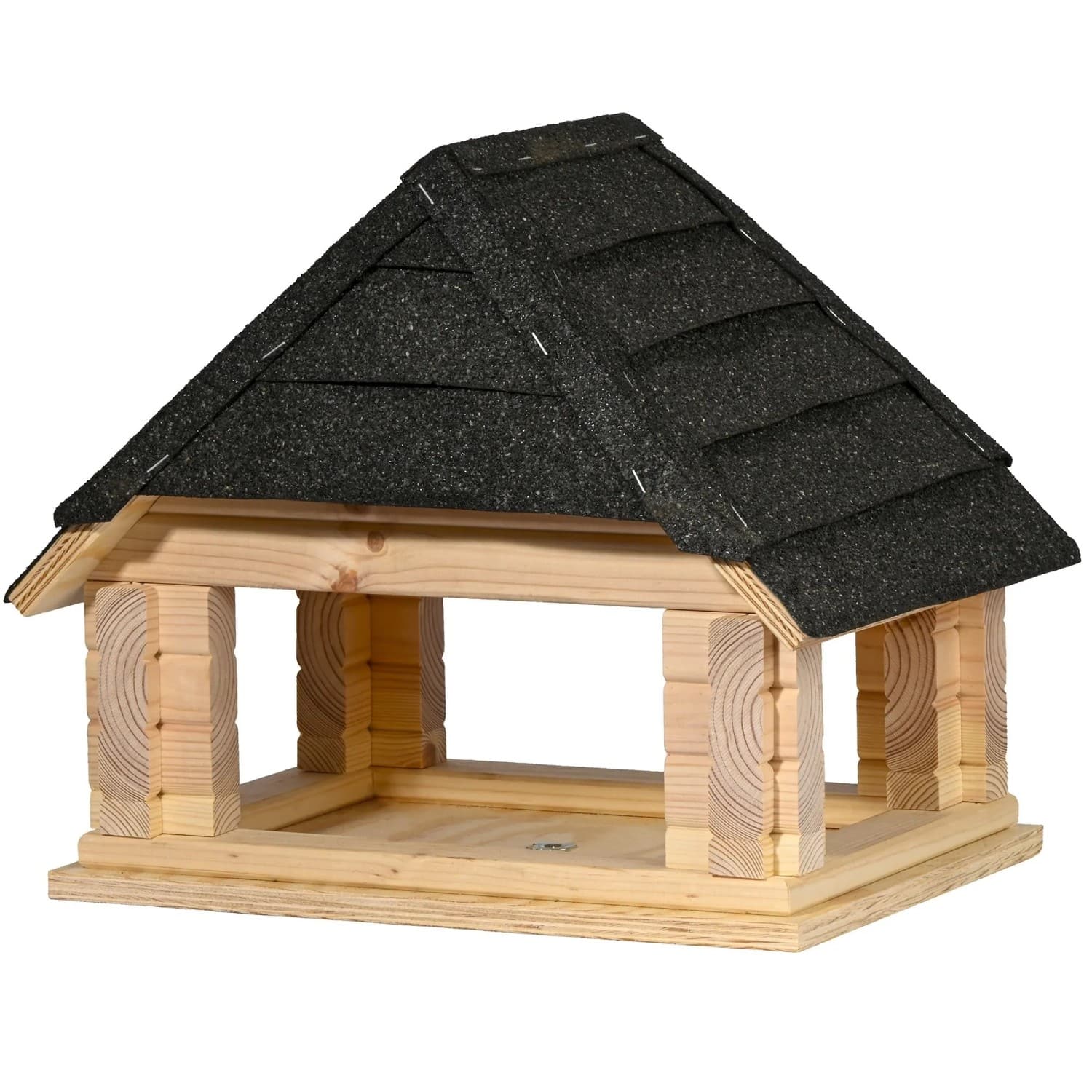 Dobar Vogelhaus Sort Massivholz 37 cm x 28 cm x 32