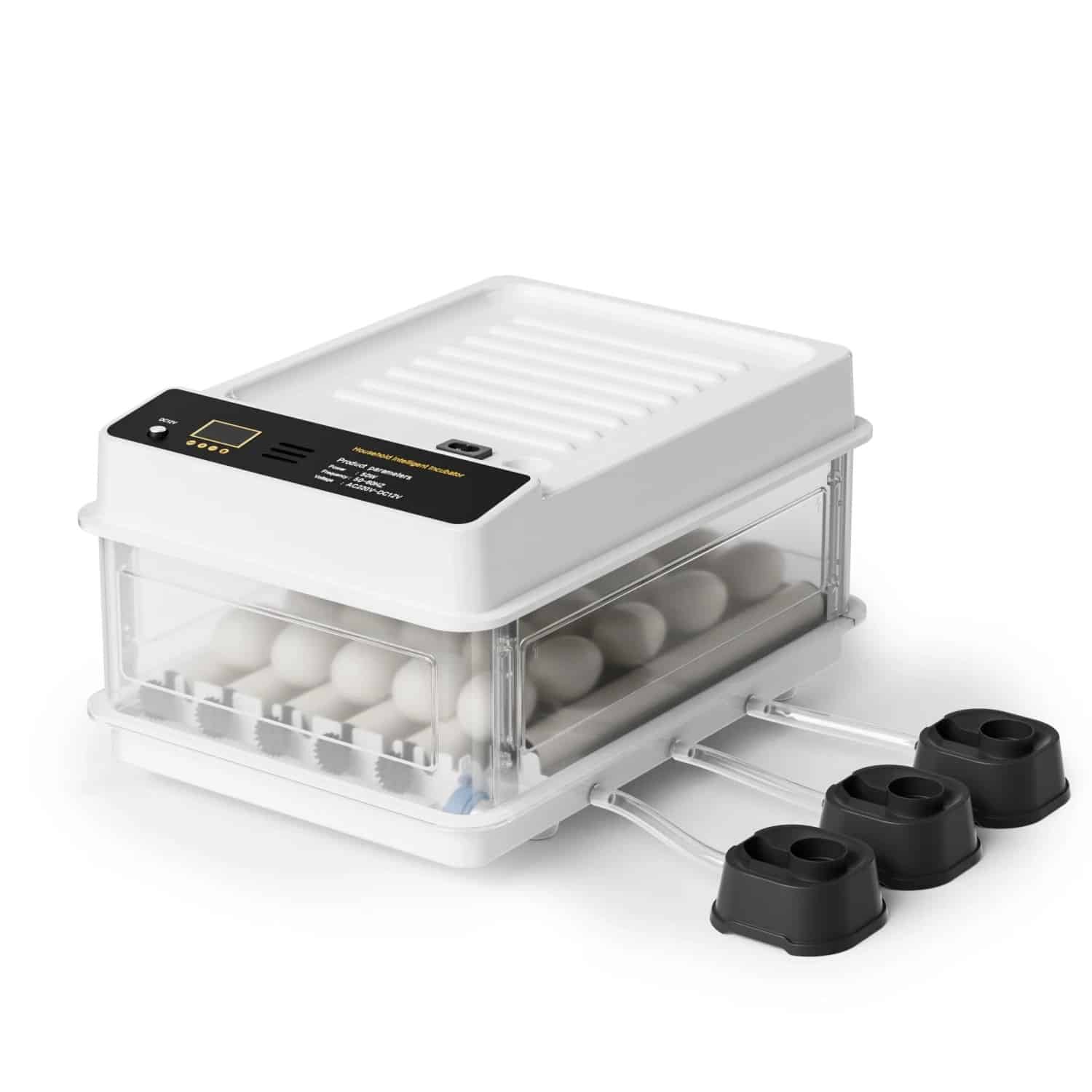 Fudajo Vollautomatischer Flächenbrüter 24 Eier Brutmaschine Hühner Inkubator
