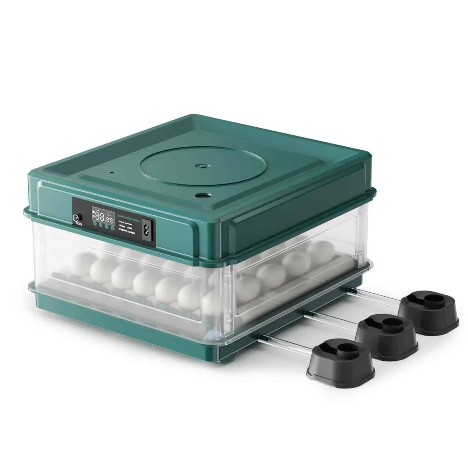 Fudajo Vollautomatischer Flächenbrüter 48 Eier Brutmaschine Hühner Inkubator
