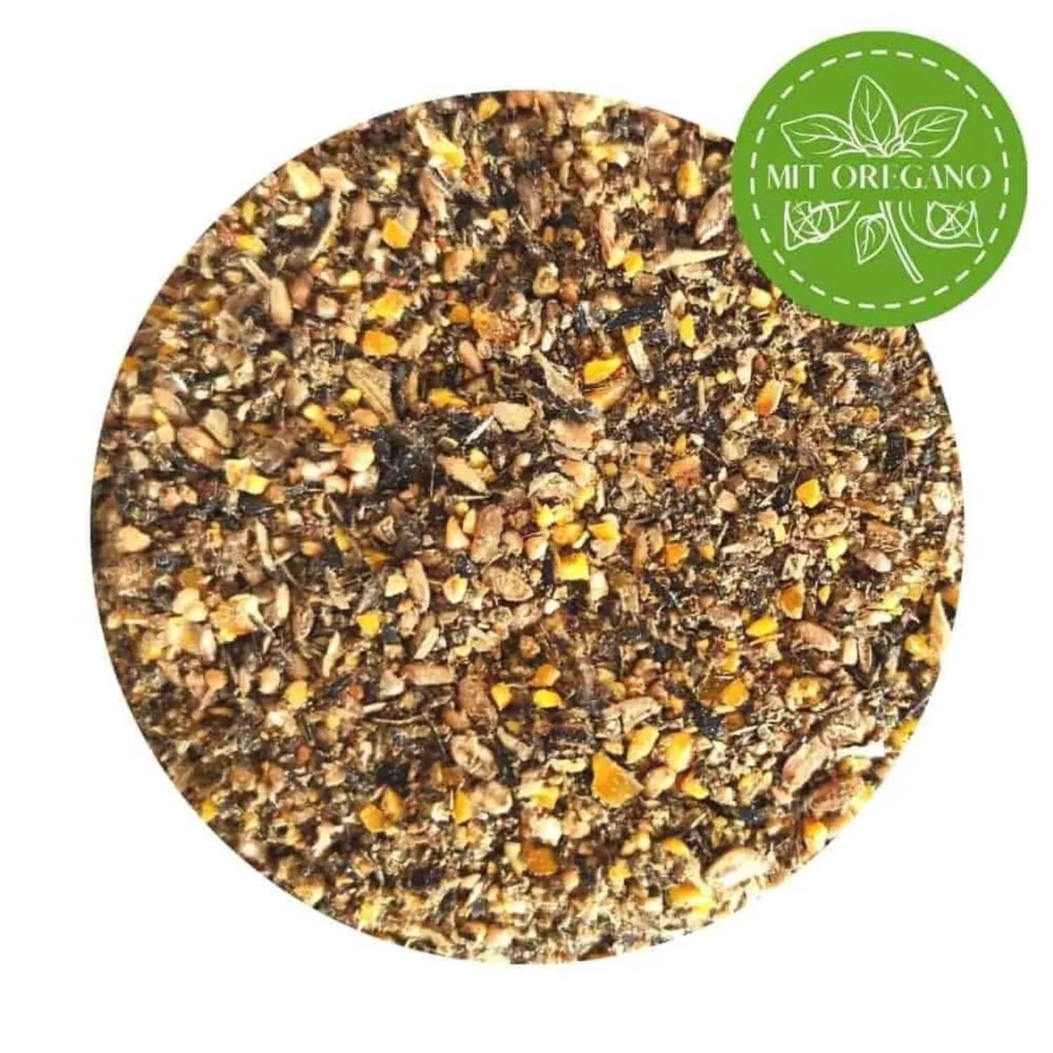 Klasebo Legemehl mit Oregano 25 kg GeflÜGelfutter für HÜHner GÄNse Enten