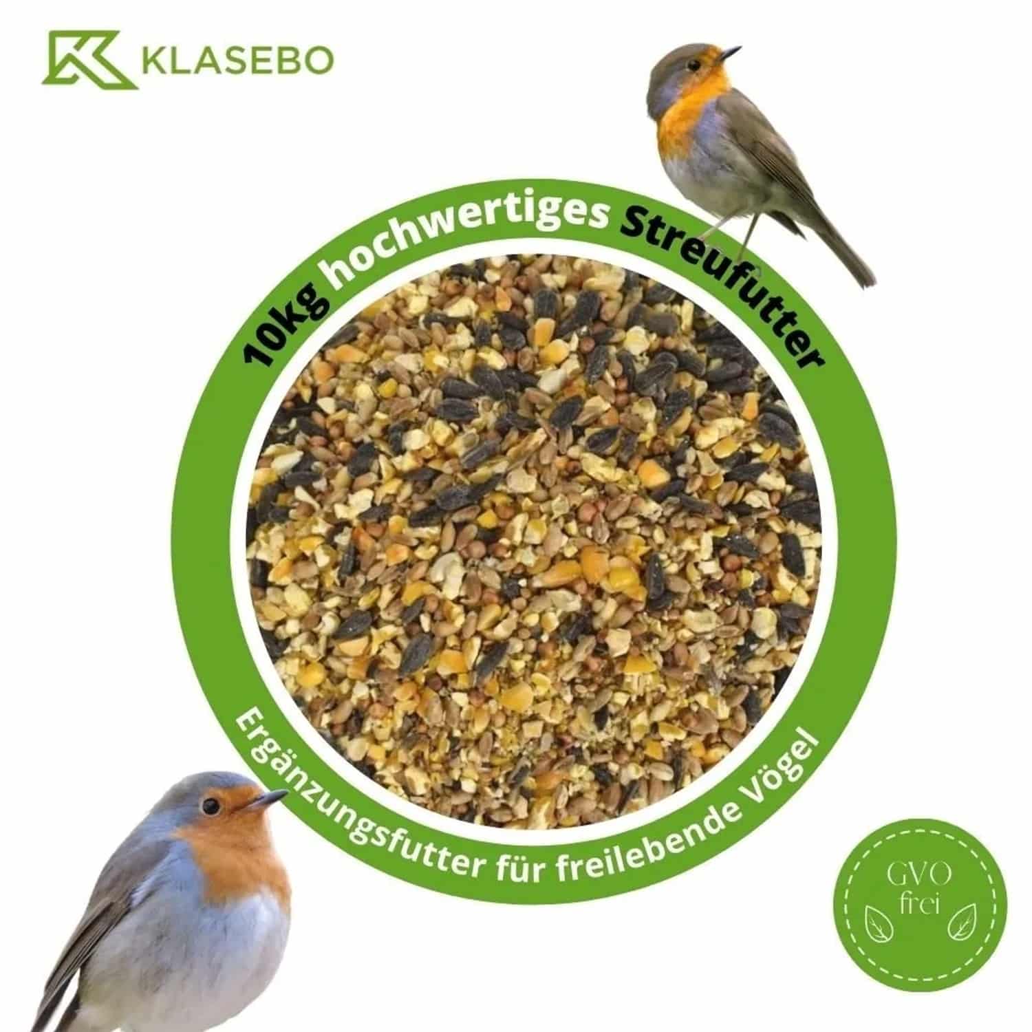 Klasebo Streufutter 10 Kg Vogelfutter
