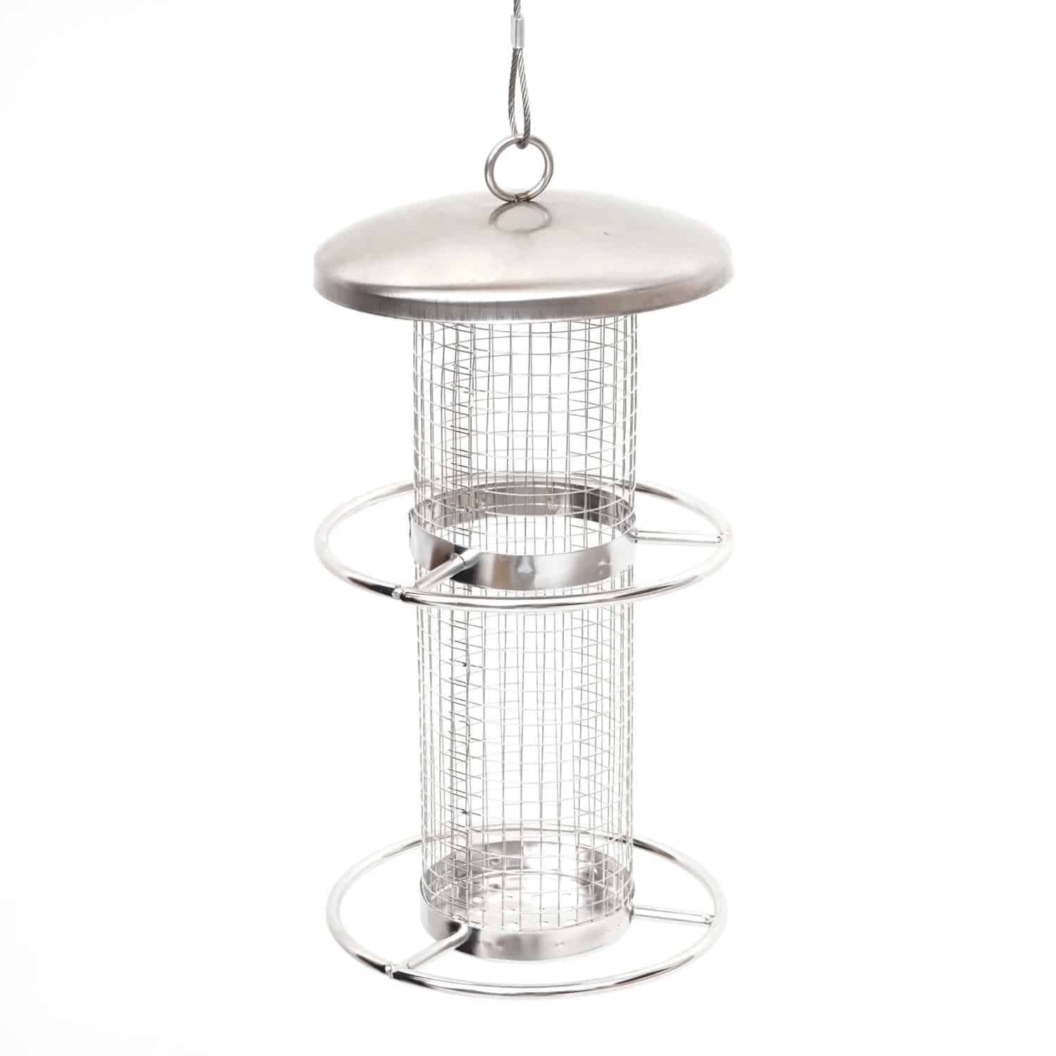 MCW Vogelfutterstation G90 Edelstahl 27cm