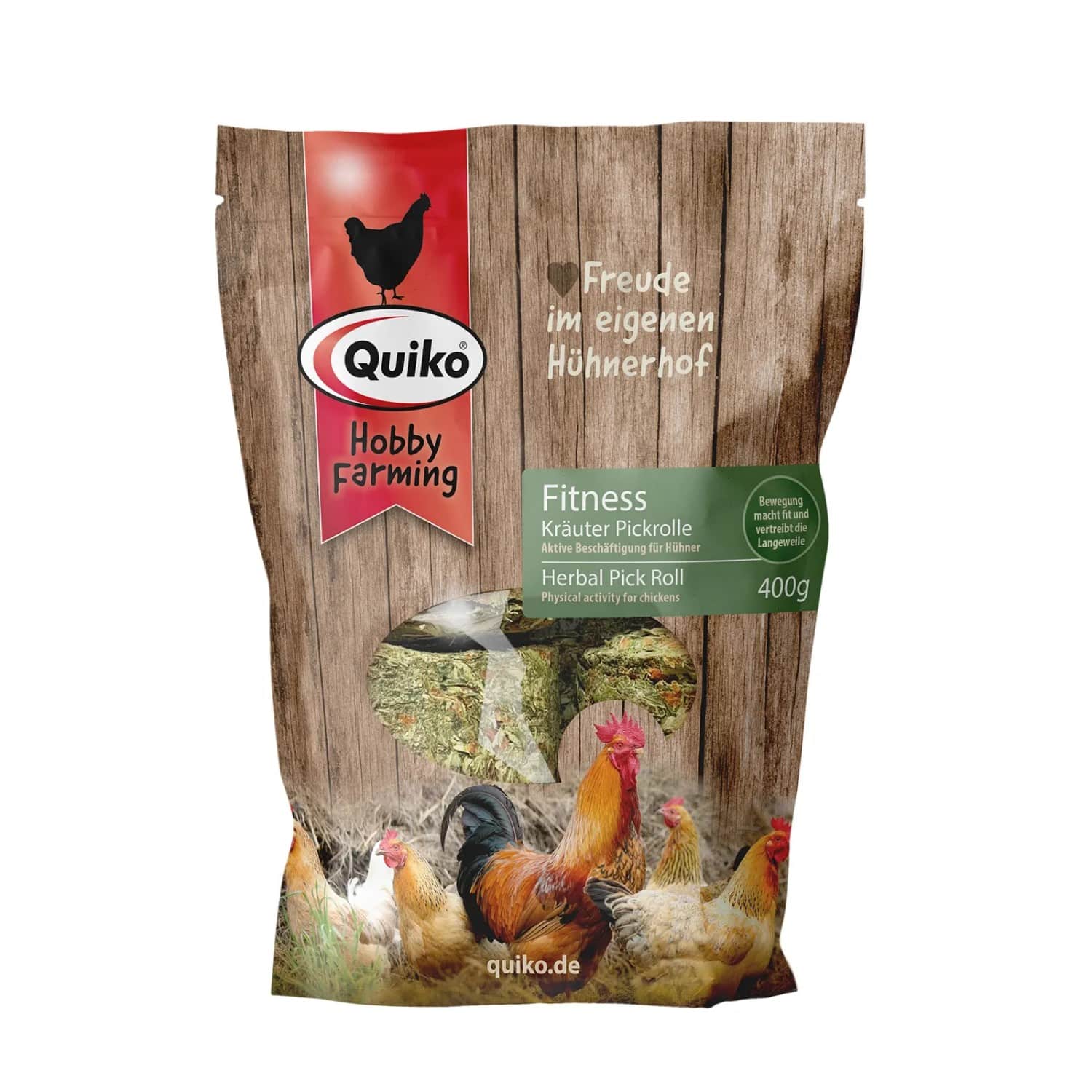 Quiko Hobby Farming Fitness Kräuter Pickrolle 400 g
