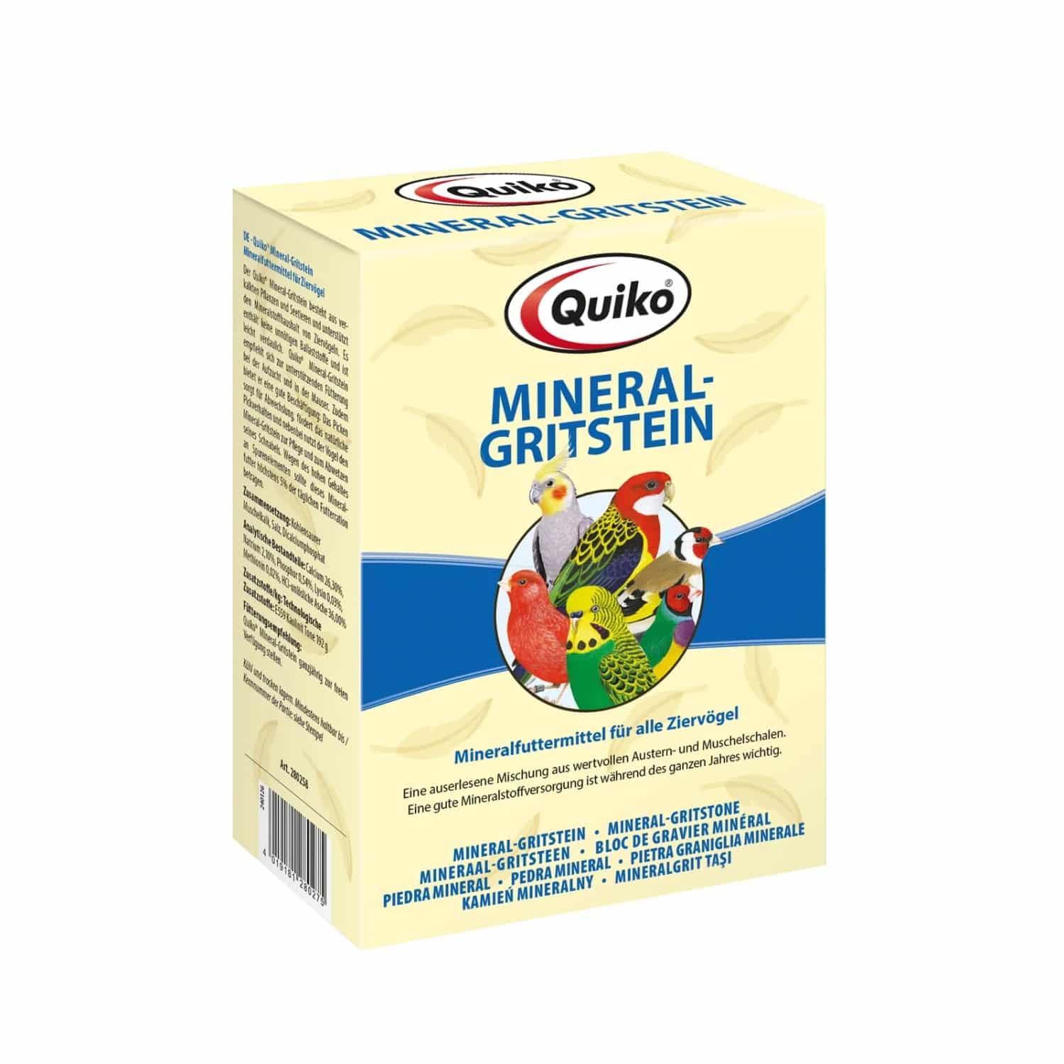 Quiko Mineralgritstein Unterstützt die Mineralstoffversorgung 900 g