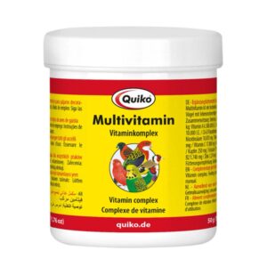 Quiko Multivitamin Ergänzungsfuttermittel für Ziervögel 50 g