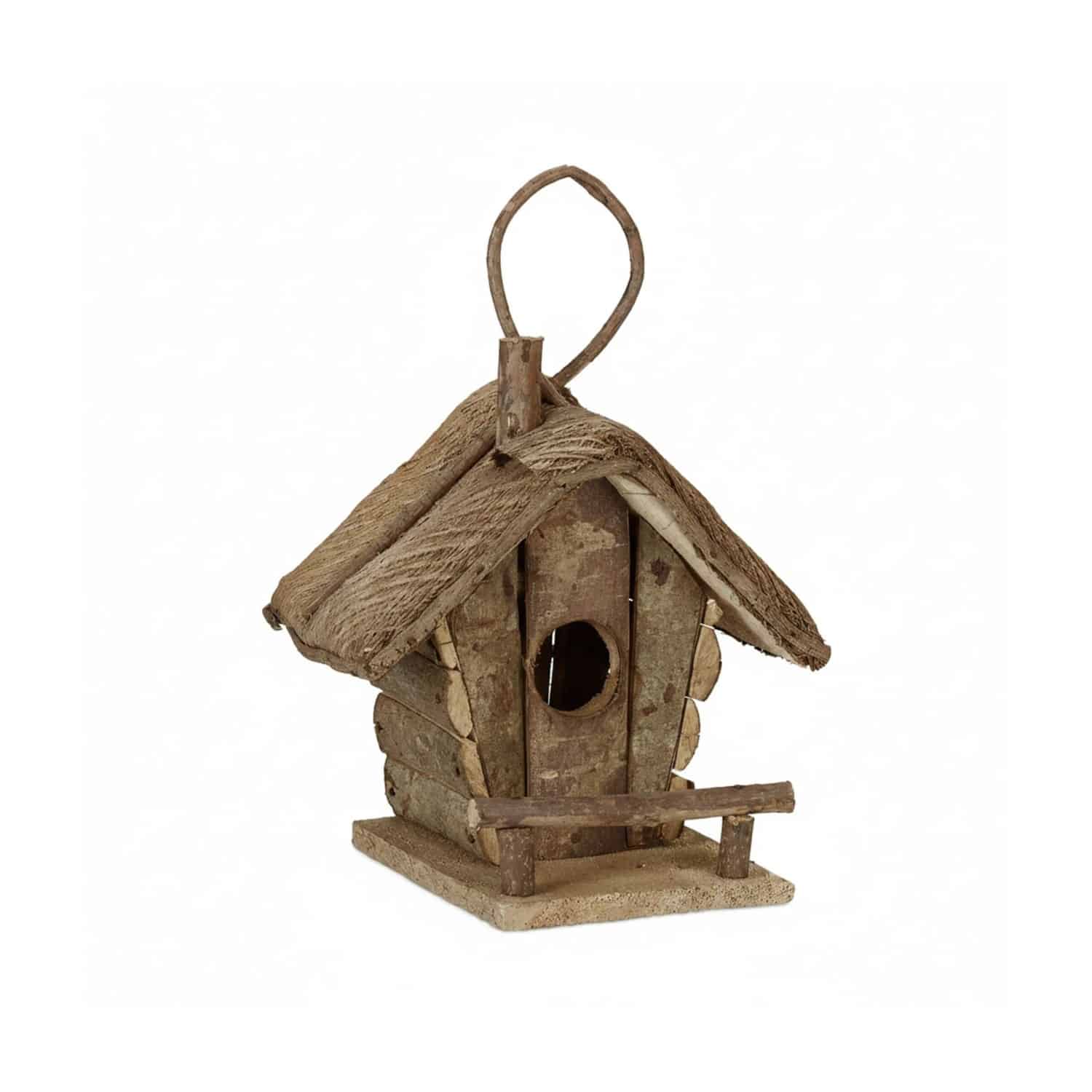 Relaxdays Vogelhaus Holz Natur Zum Aufhängen