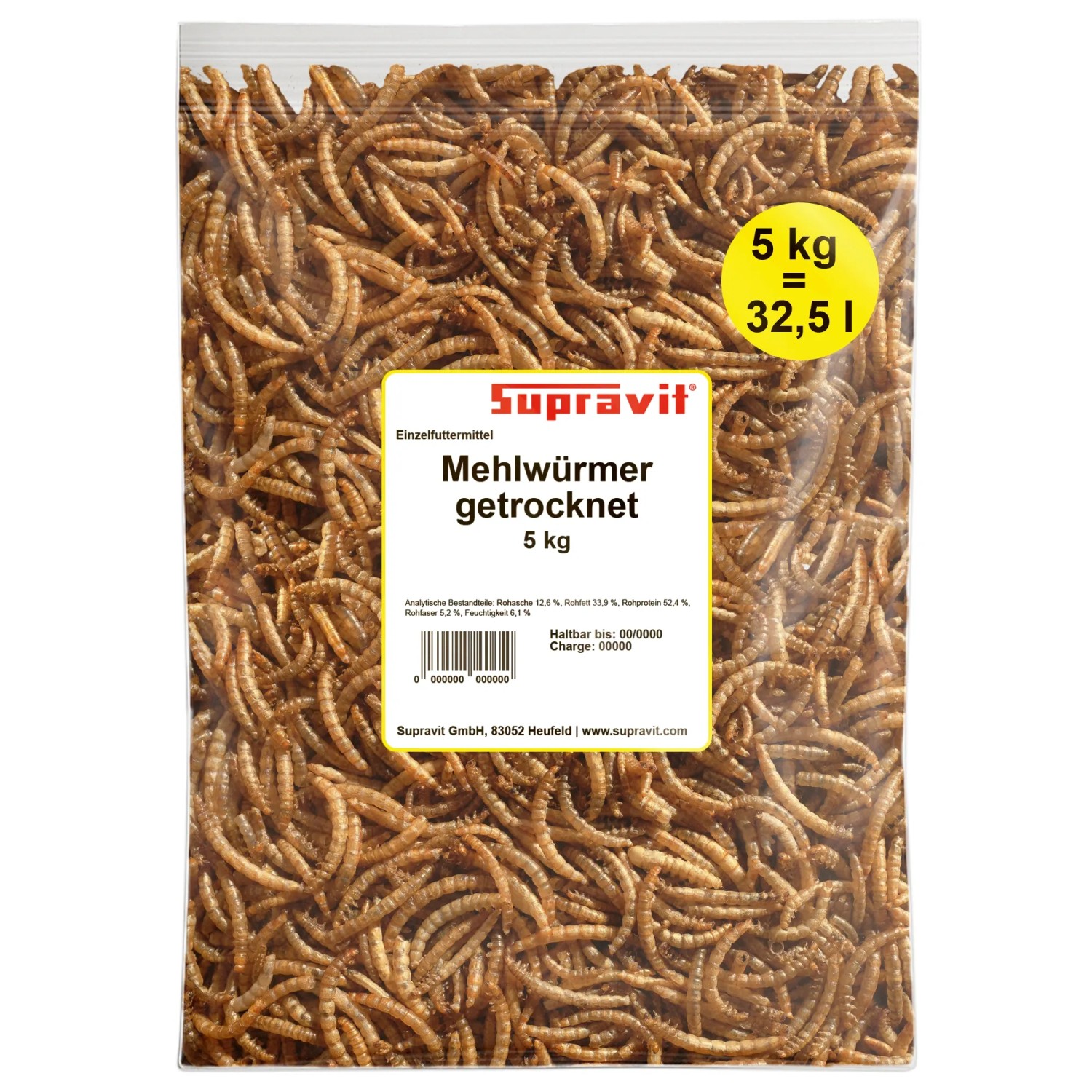 Supravit Mehlwürmer Wildvogelfutter