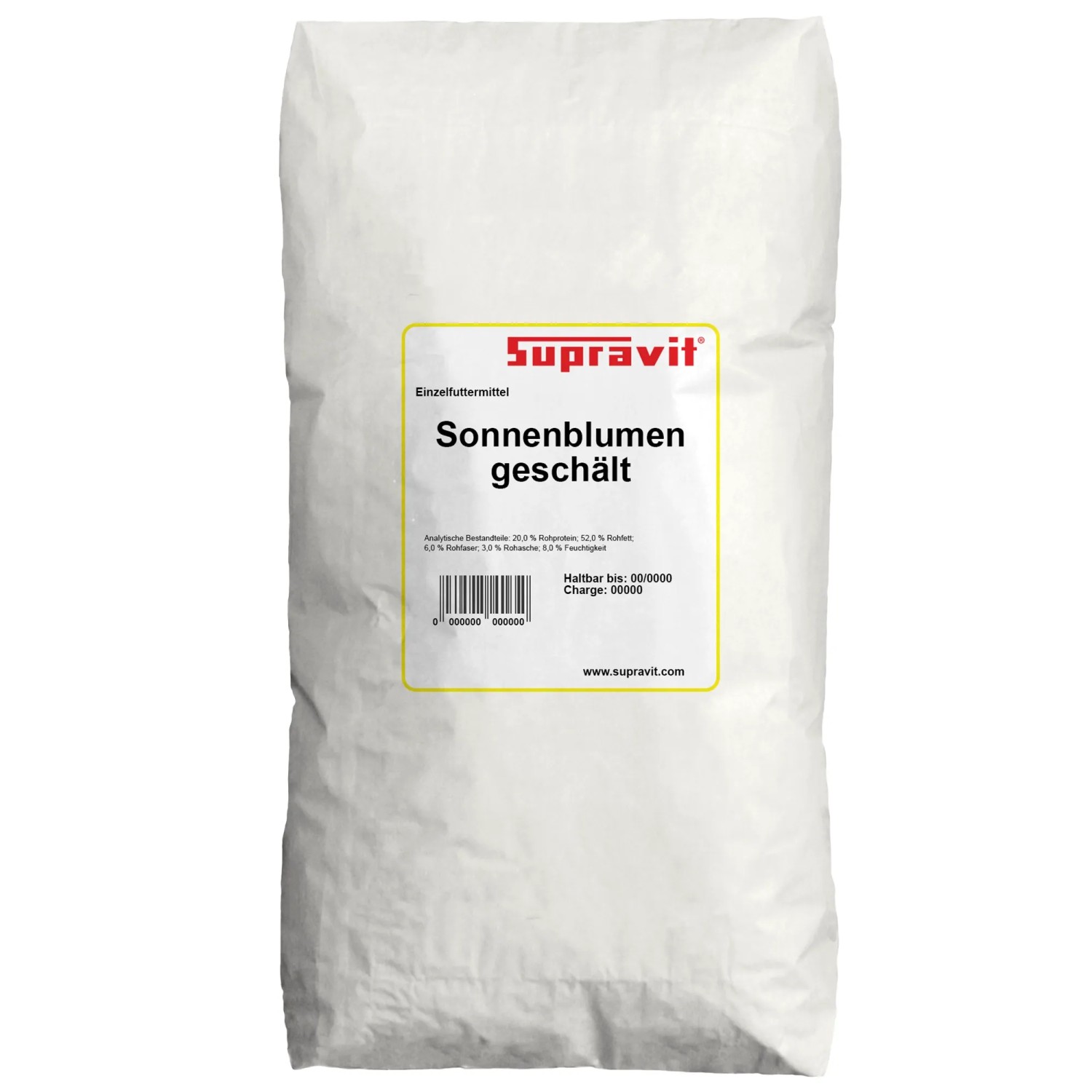 Supravit Sonnenblumenkerne Ganzjahresfutter für Wildvögel