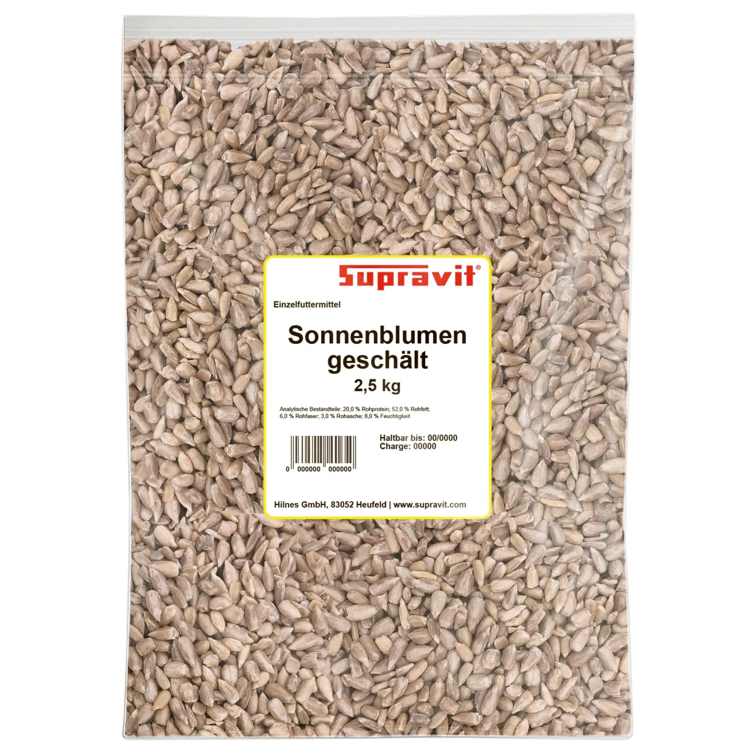 Supravit Sonnenblumenkerne Vogelfutter Wildvogelfutter