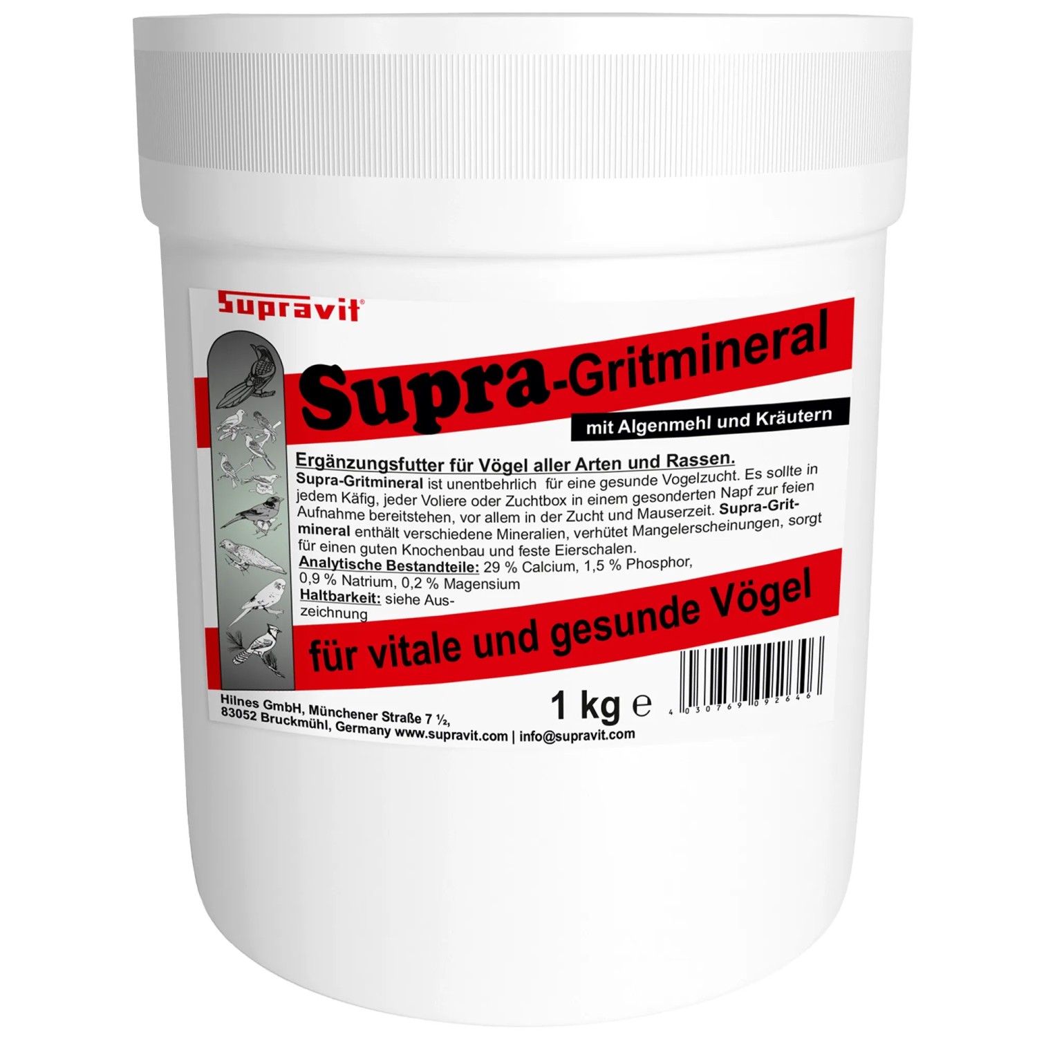 Supravit Supra Gritmineral Mineraliengrit Vogelgrit