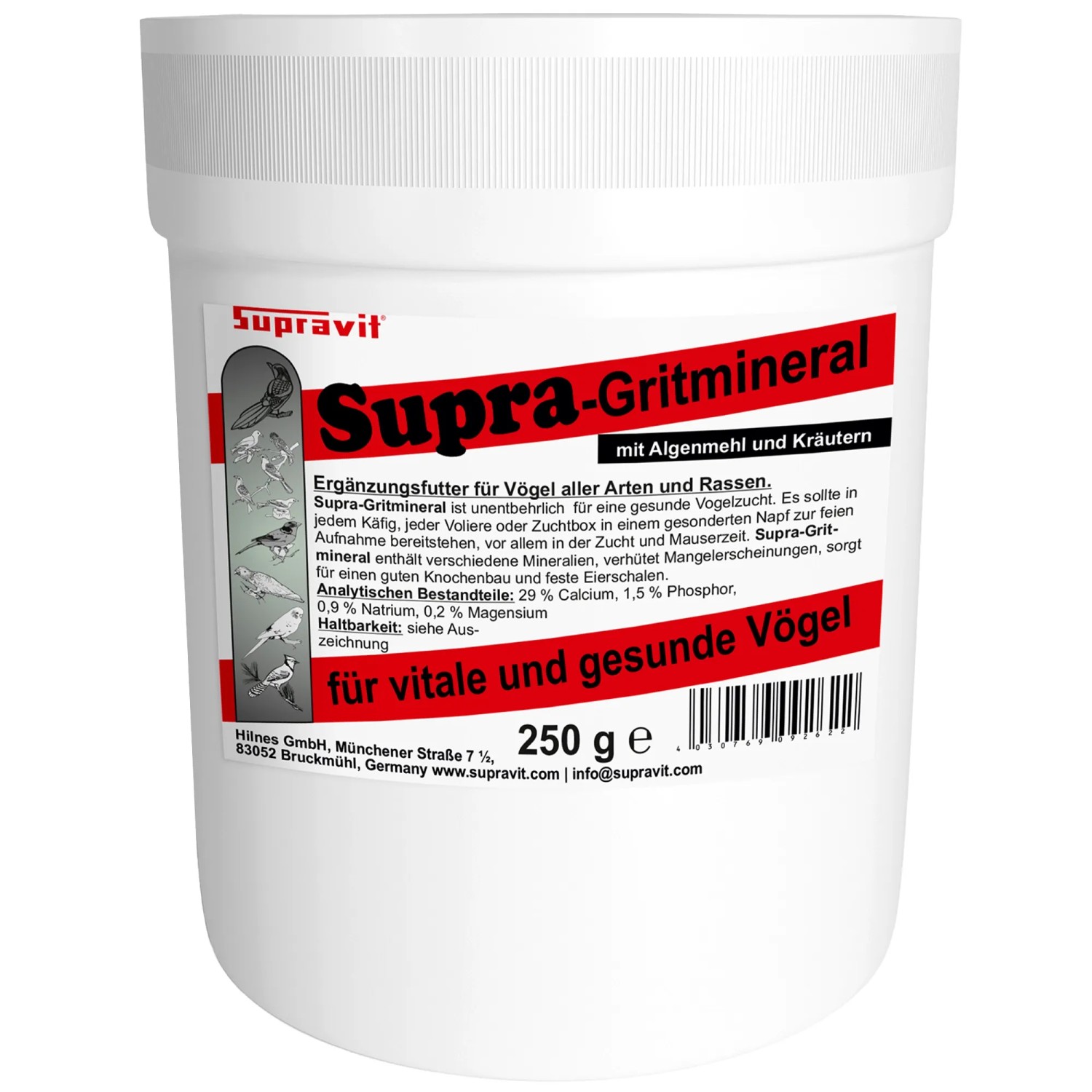 Supravit Supra Gritmineral für Vögel Mineraliengrit