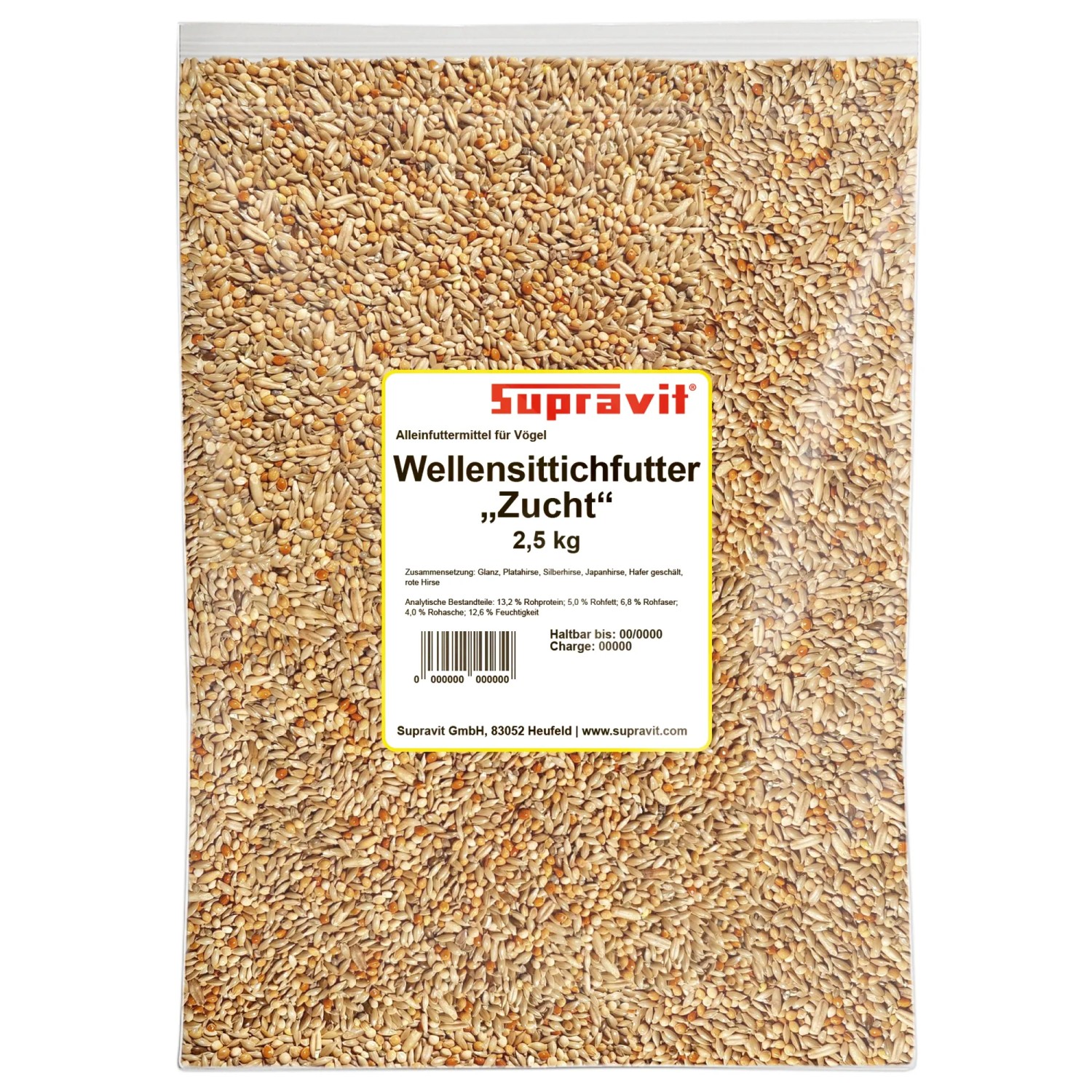 Supravit Wellensittichfutter Zucht