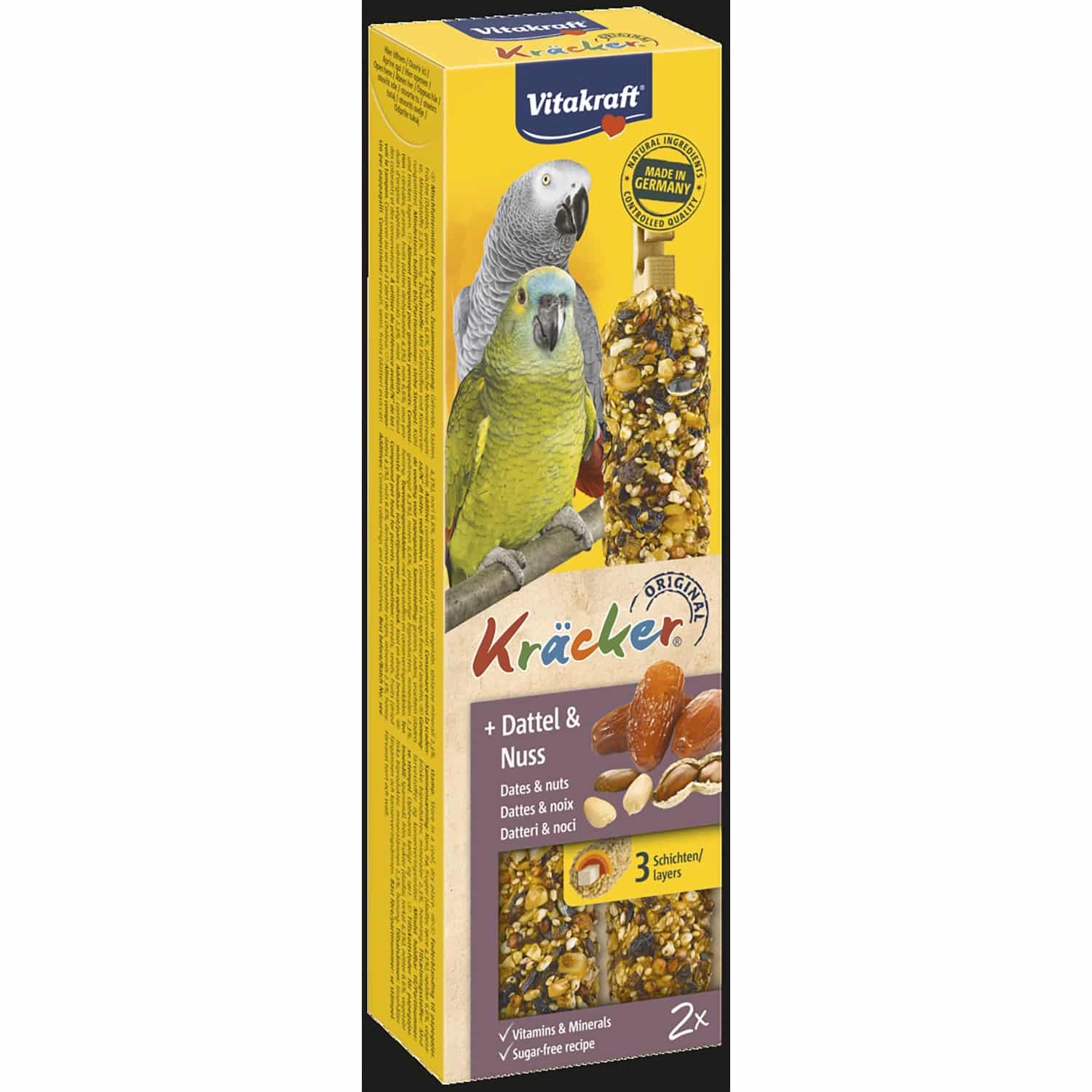 Vitakraft Kräcker Dattel und Nuss 2 Stück