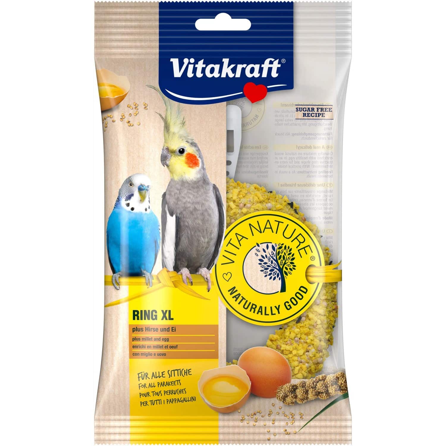 Vitakraft Vita Nature® Ring XL für Sittiche 70 g