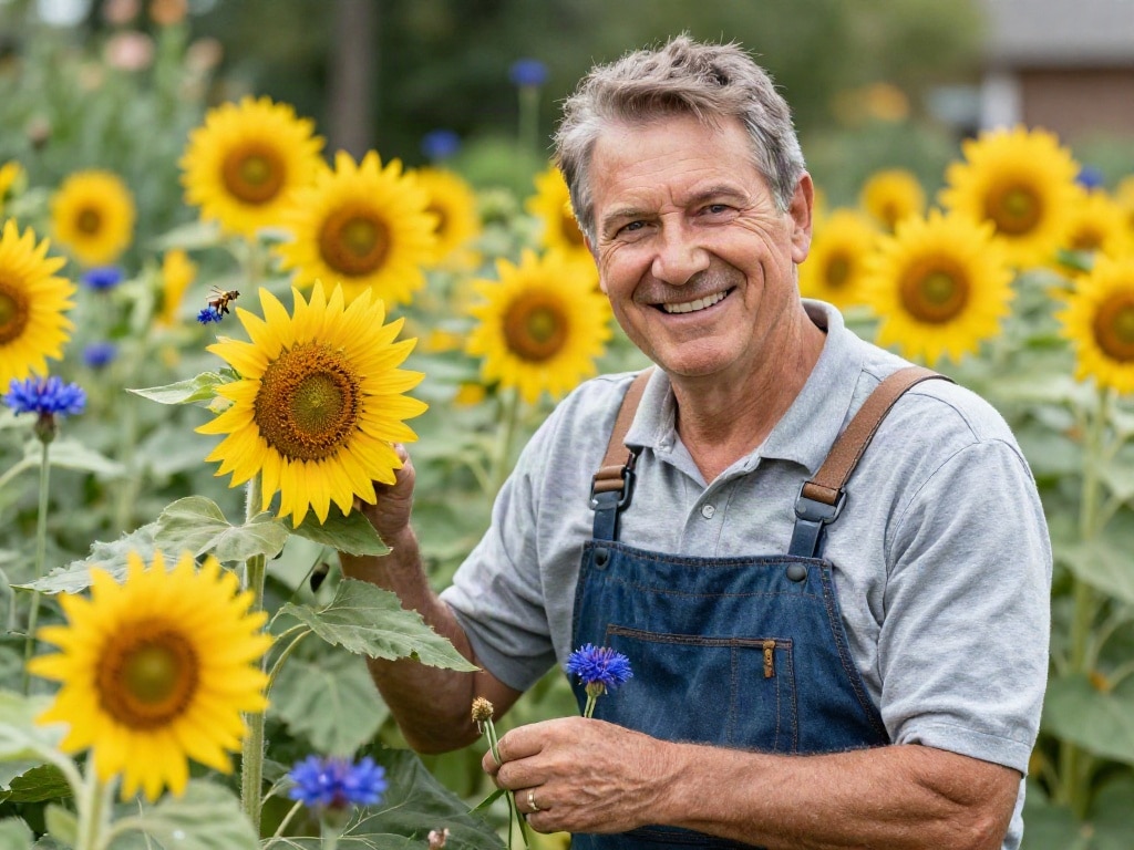 Blumen für Vögel