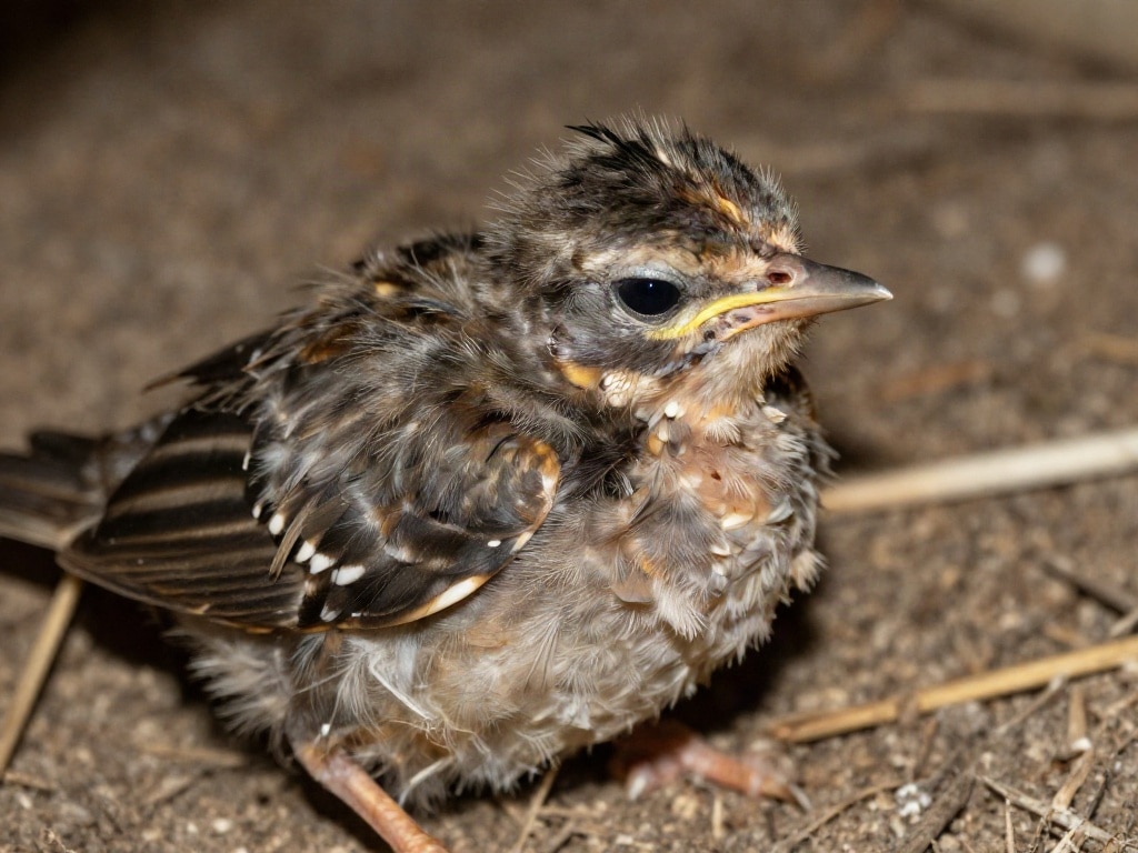 Nestling oder Ästling