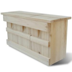 vidaXL Spatzen-Nistkasten 44 x 15