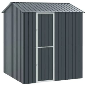 vidaXL Vogelkäfig Anthrazit 215 x 210 x 247 cm Verzinkter Stahl 3325151