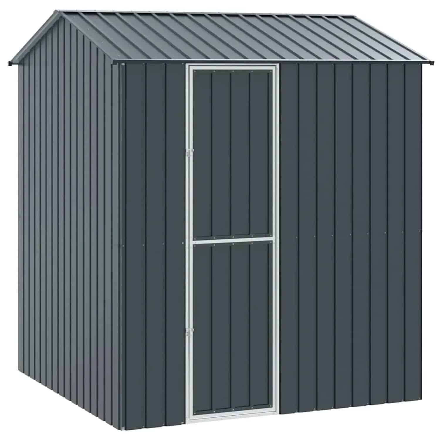 vidaXL Vogelkäfig Anthrazit 215 x 210 x 247 cm Verzinkter Stahl 3325151