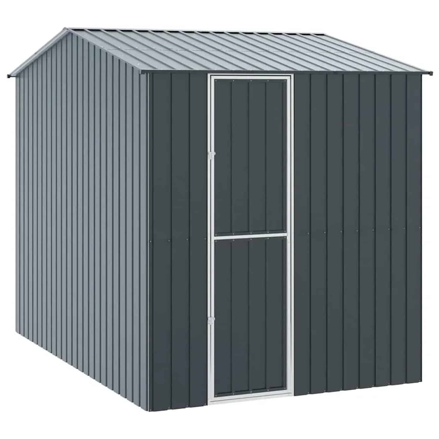 vidaXL Vogelkäfig Anthrazit 215 x 310 x 247 cm Verzinkter Stahl 3325159