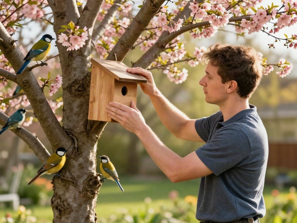 Vögel im Frühling