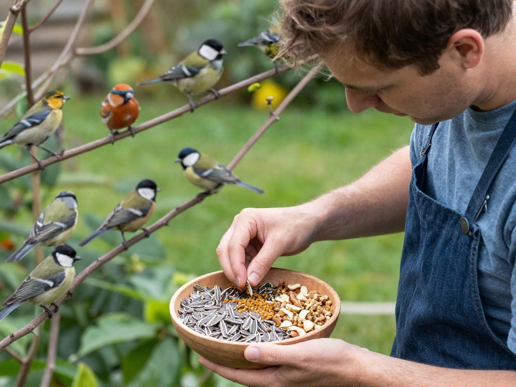 Vogelfutter selber machen