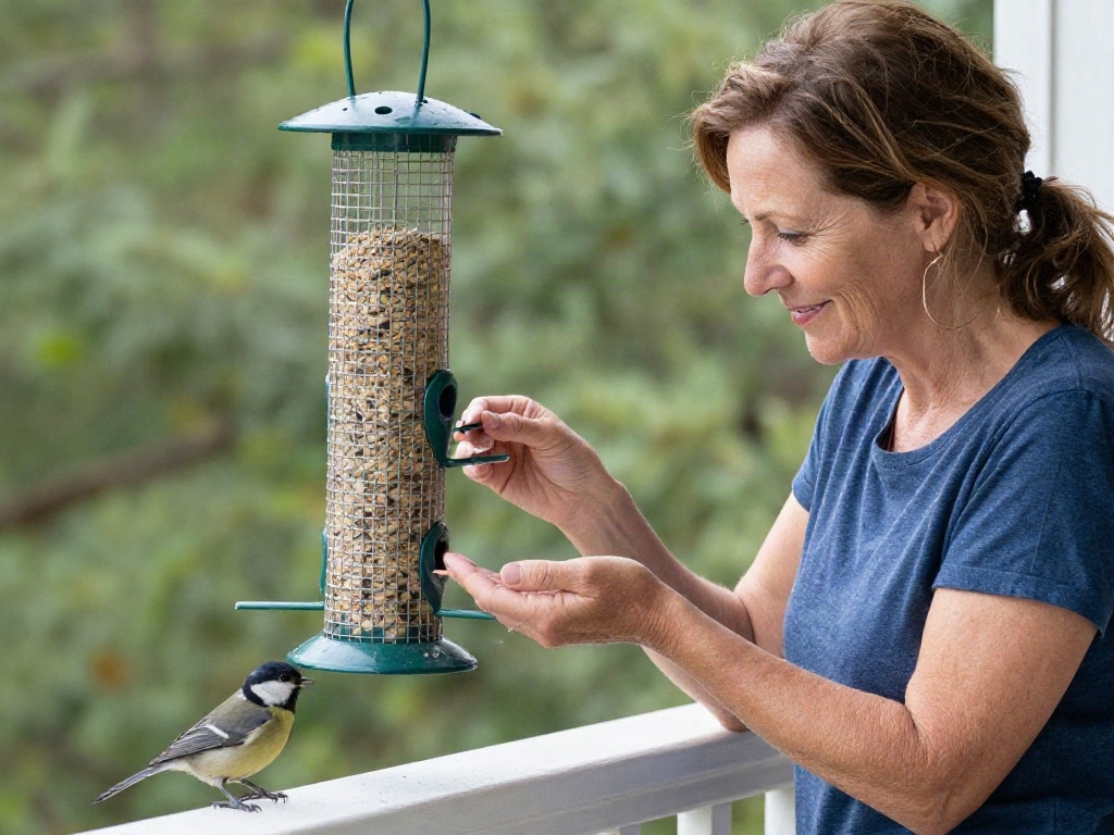 Vogelfütterung Balkon Nachbarn