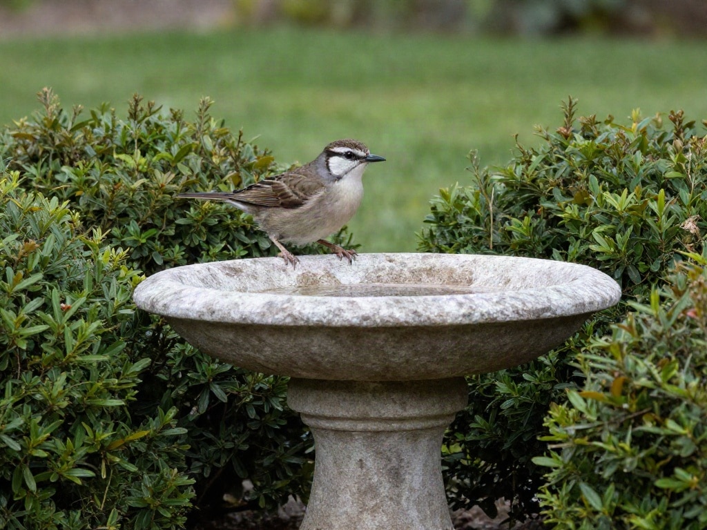 Vogeltränke wird nicht angenommen