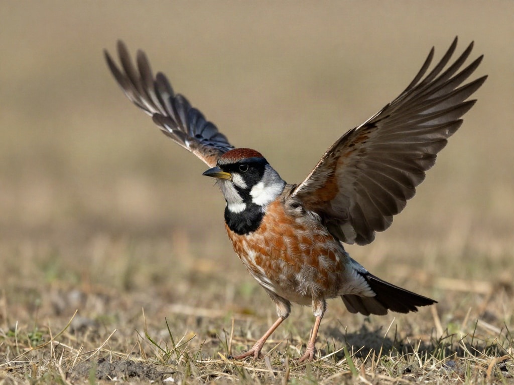 Vögel kämpfen